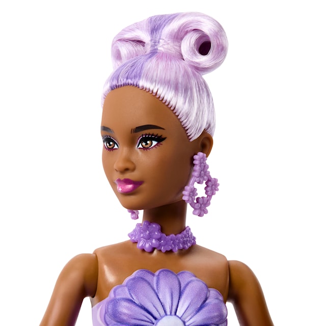 Produktbild 2 för Flower Surprise Doll Lila Barbie