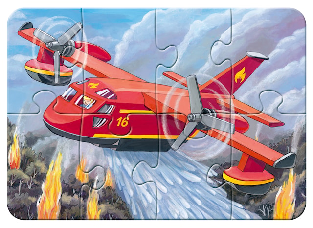 Tuotekuva 5 - My Emergency Vehicles Palapeli 2/4/6/8 palaa Ravensburger