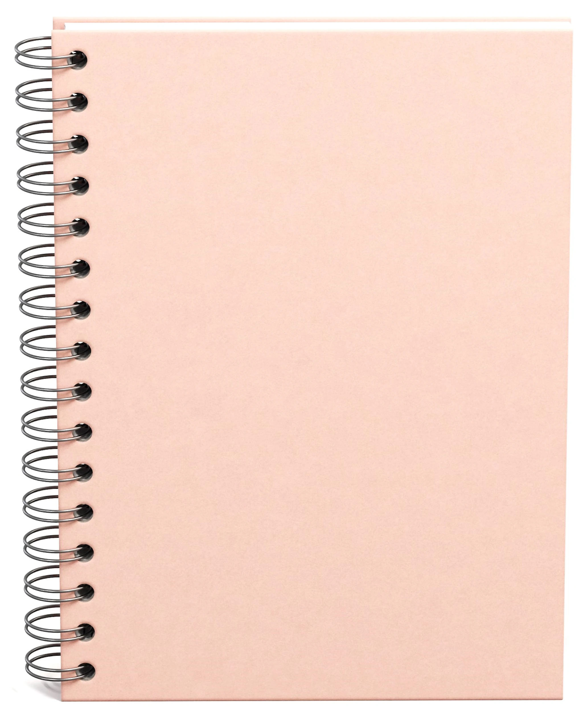 Produktbild för Anteckningsbok A5 Olinjerad Dusty Pink 90 Blad Bigso Box of Sweden