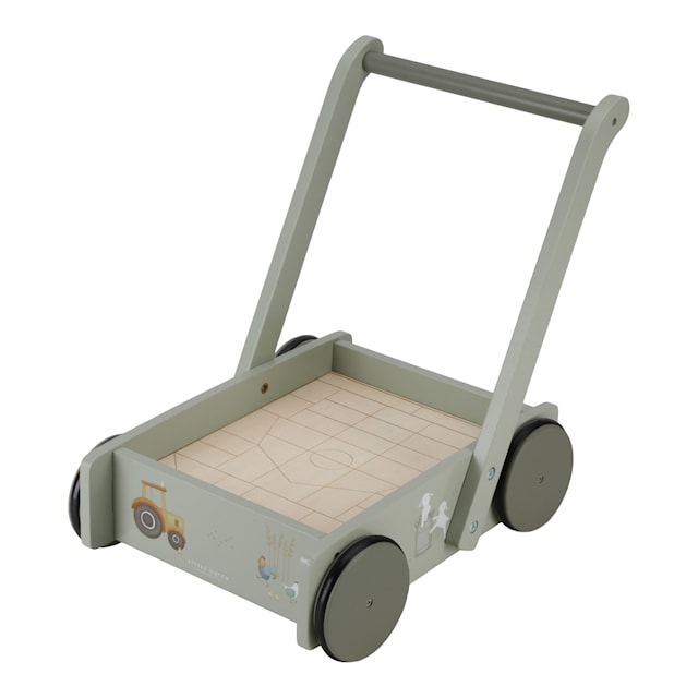 Produktbilde 3 for Little Farm Gåvogn med blokker Little Dutch