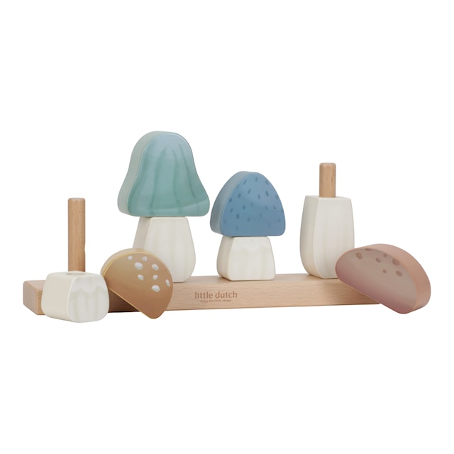 Produktbild 1 för Forest Friends Stapelklossar Little Dutch