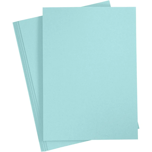 Papper, A4, ark 210x297 mm, 80 g, ljusblå, 20 st./ 1 förp.