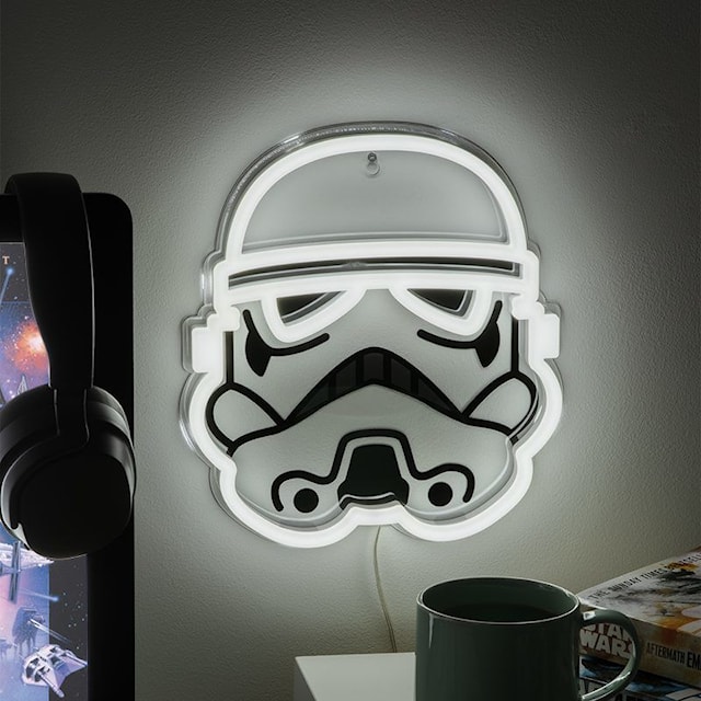 Tuotekuva 1 - Stormtrooper Seinälle Asennettava LED Neonvalo Paladone
