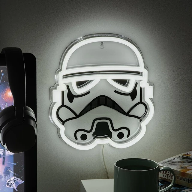 Stormtrooper Väggmonterad LED Neonlampa Paladone