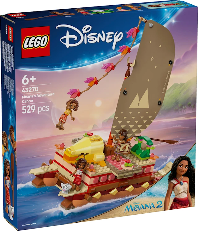 Vaianan seikkailukanootti LEGO® Disney Princess (43270)