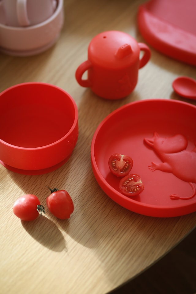 Produktbilde 3 for Mummi Silikonskje Lingonberry Red Rätt Start