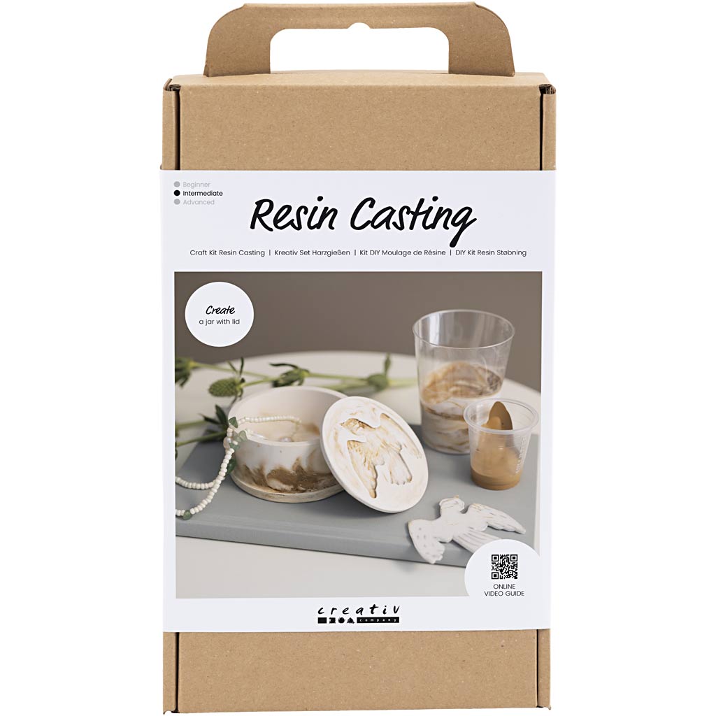 DIY Kit Resingjutning Burk med Lock Creativ Company
