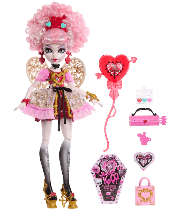 Tuotekuva 3 - Monster High Scary Sweet Birthday Nukke Cupid