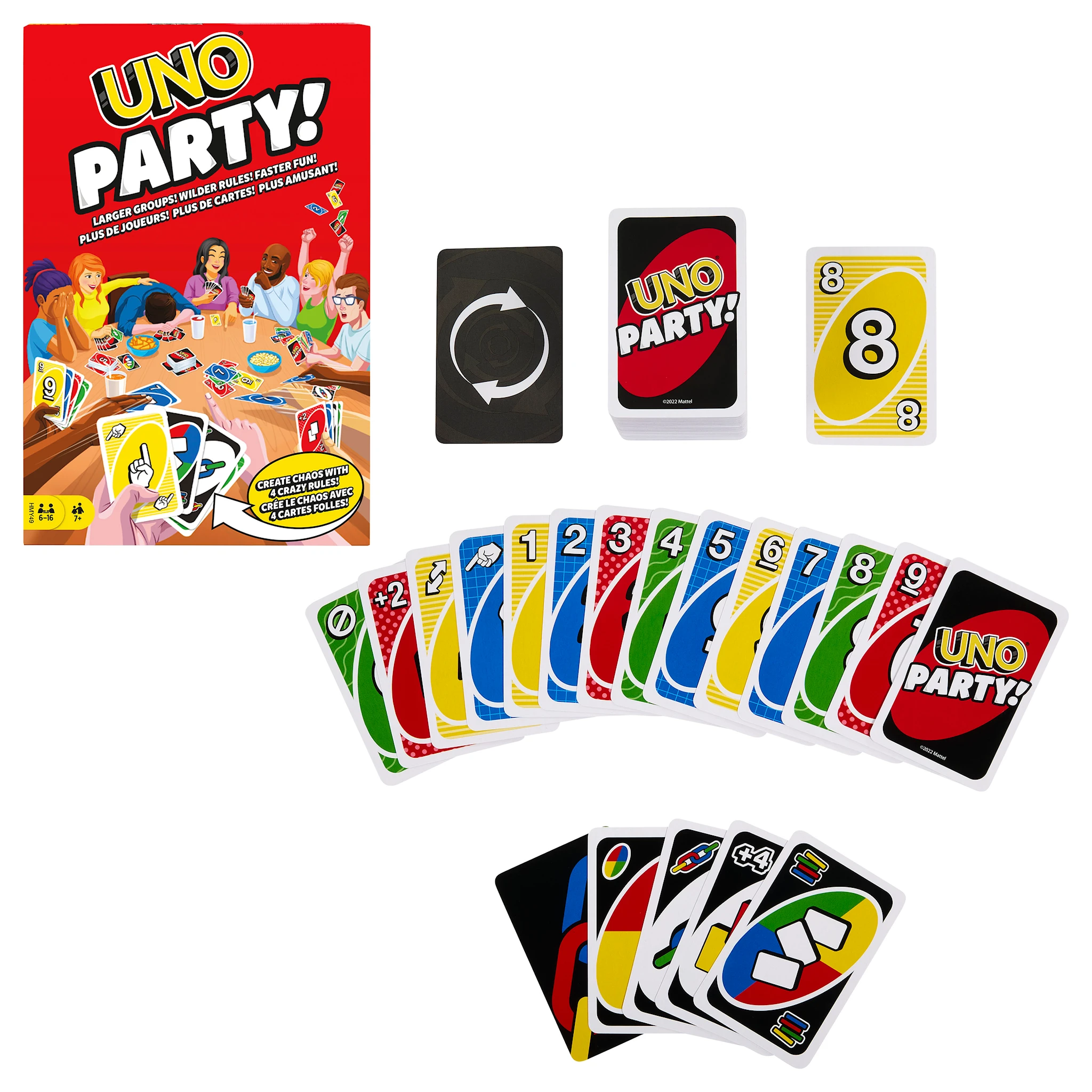 Produktbilde for Uno Party Kortspill (EN)