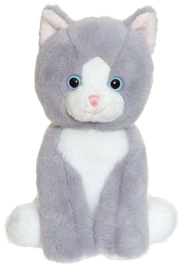 Produktbild 1 för Kattunge Grå Gosedjur 18 cm Teddykompaniet