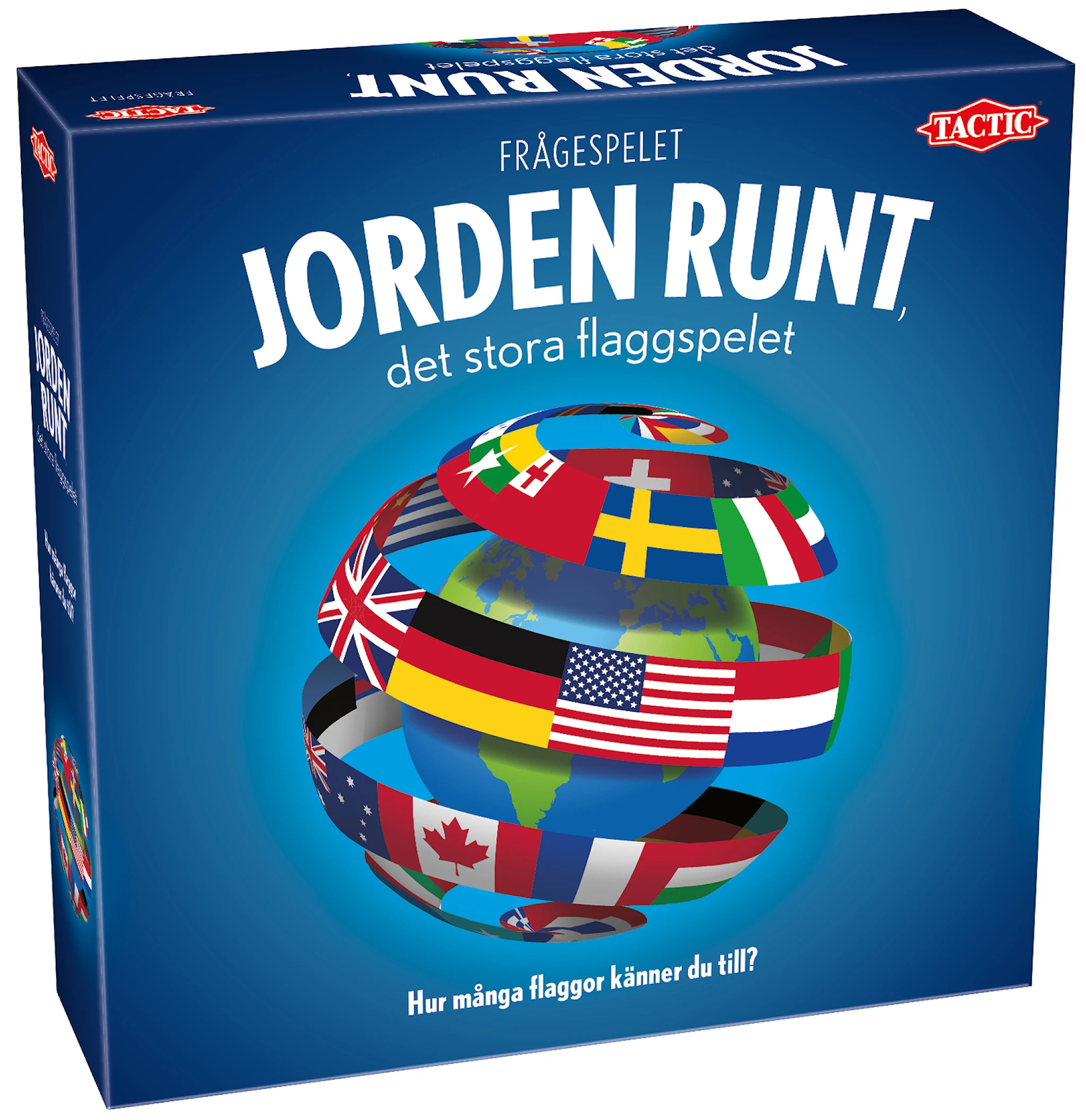Produktbild för Jorden Runt - Det stora flaggspelet Tactic (SE)
