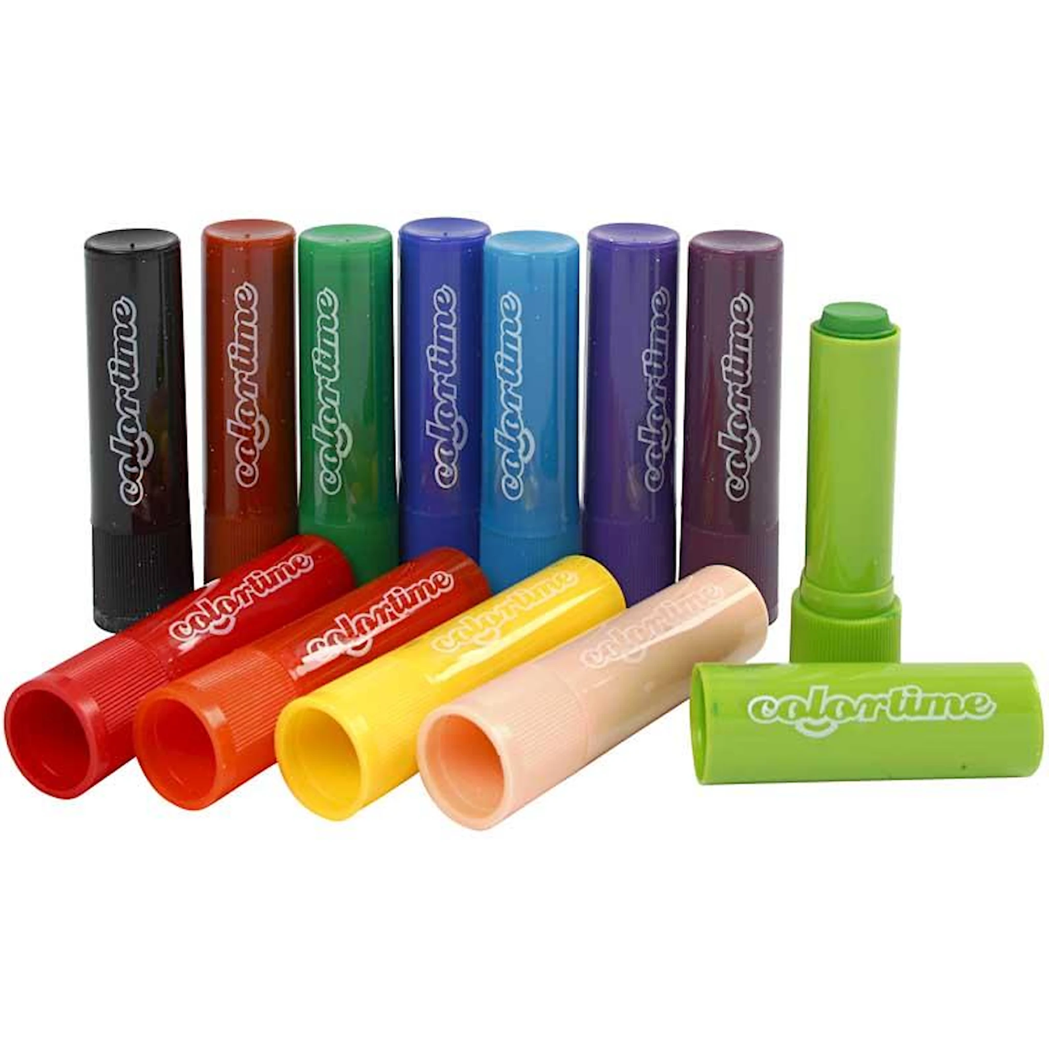 Tuotekuva ille Soft Color Stick, Pit. 8 cm, värilajitelma, 12 kpl/ 1 pkt