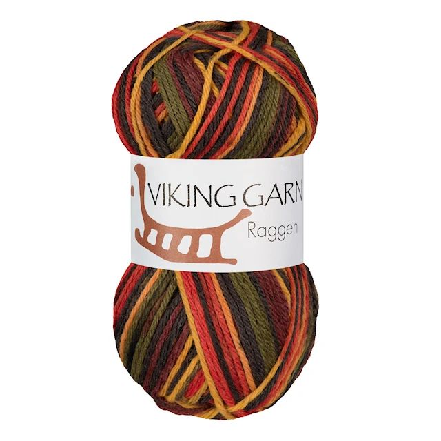 Raggen 150 g Pansy Viking Garn