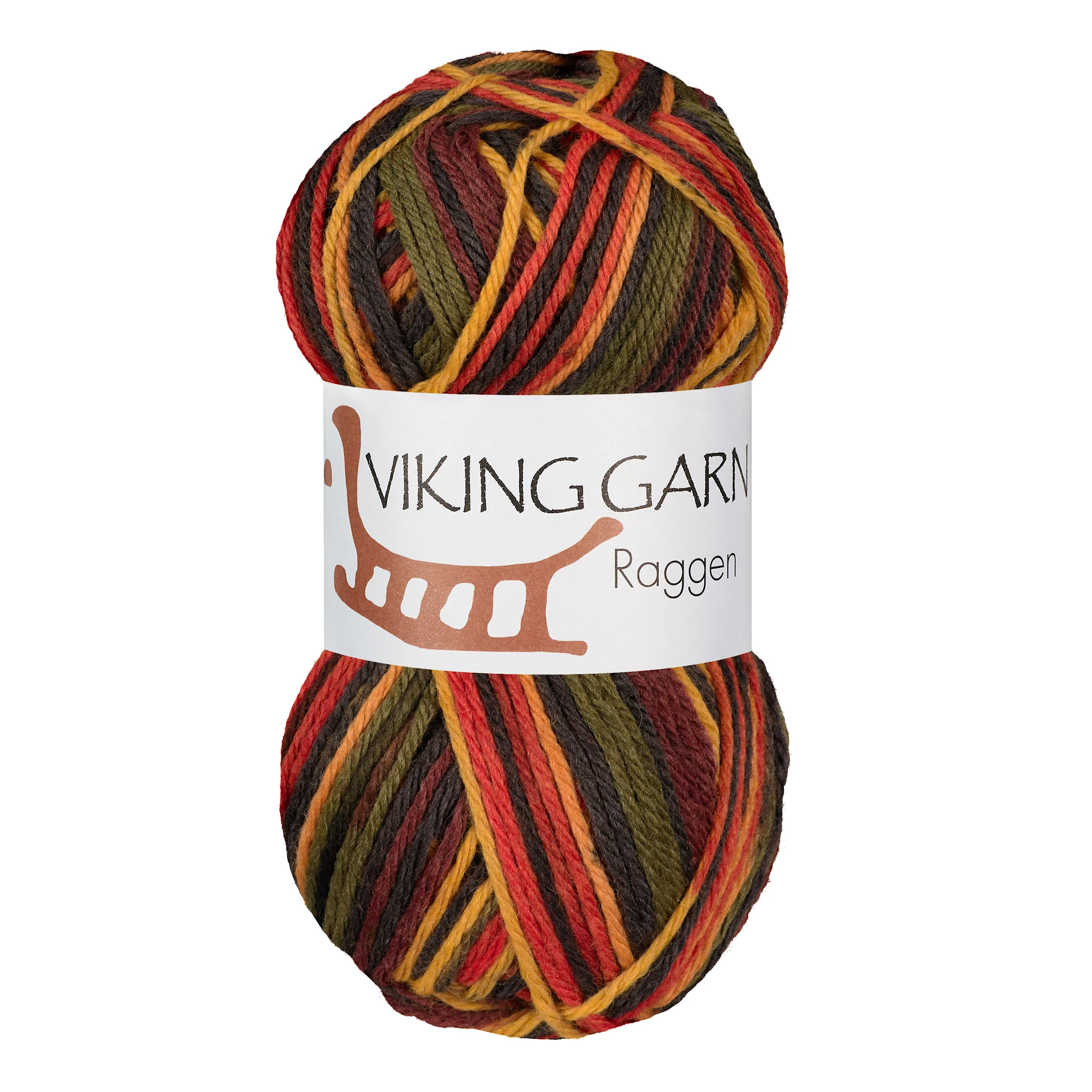 Produktbilde for Raggen garn ullmiks150 g Viking Garn
