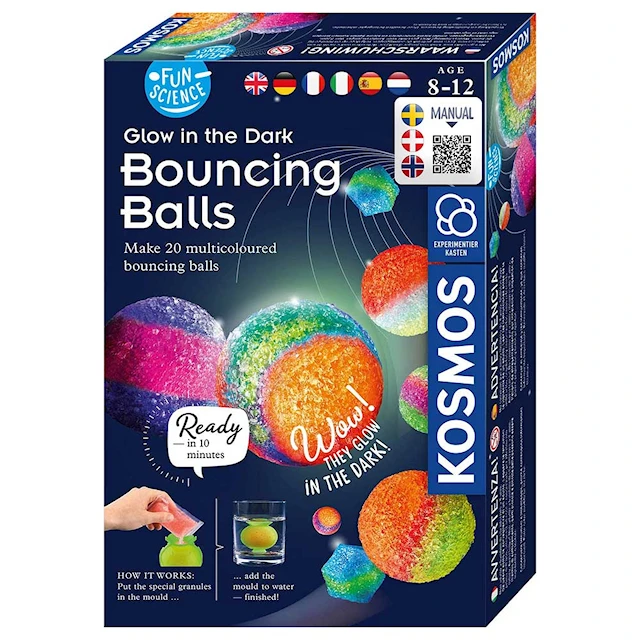 Fun Science  Glow in the Dark Studsbollar STEM Kosmos