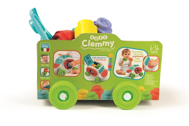 Produktbilde 3 for Putteboks Softy Clemmy Bil, Baby Clementoni