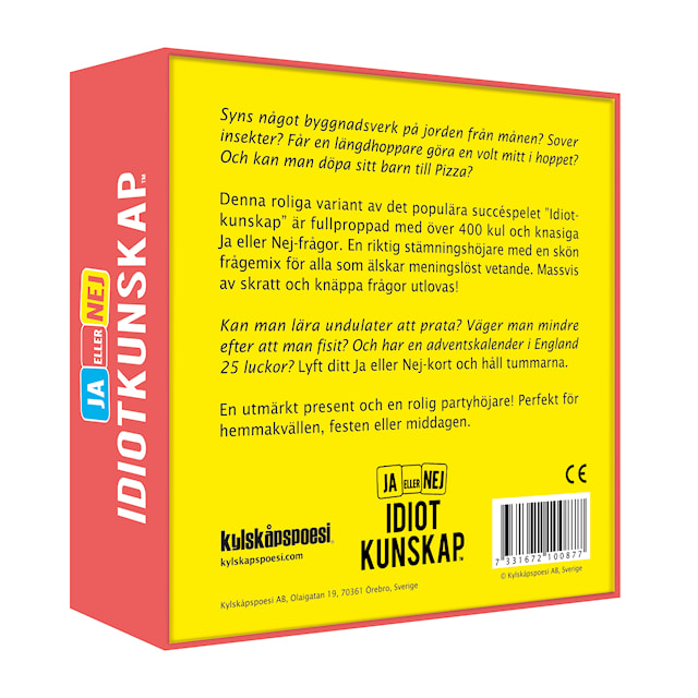 Produktbild 2 för Idiotkunskap - Ja eller Nej (SE)