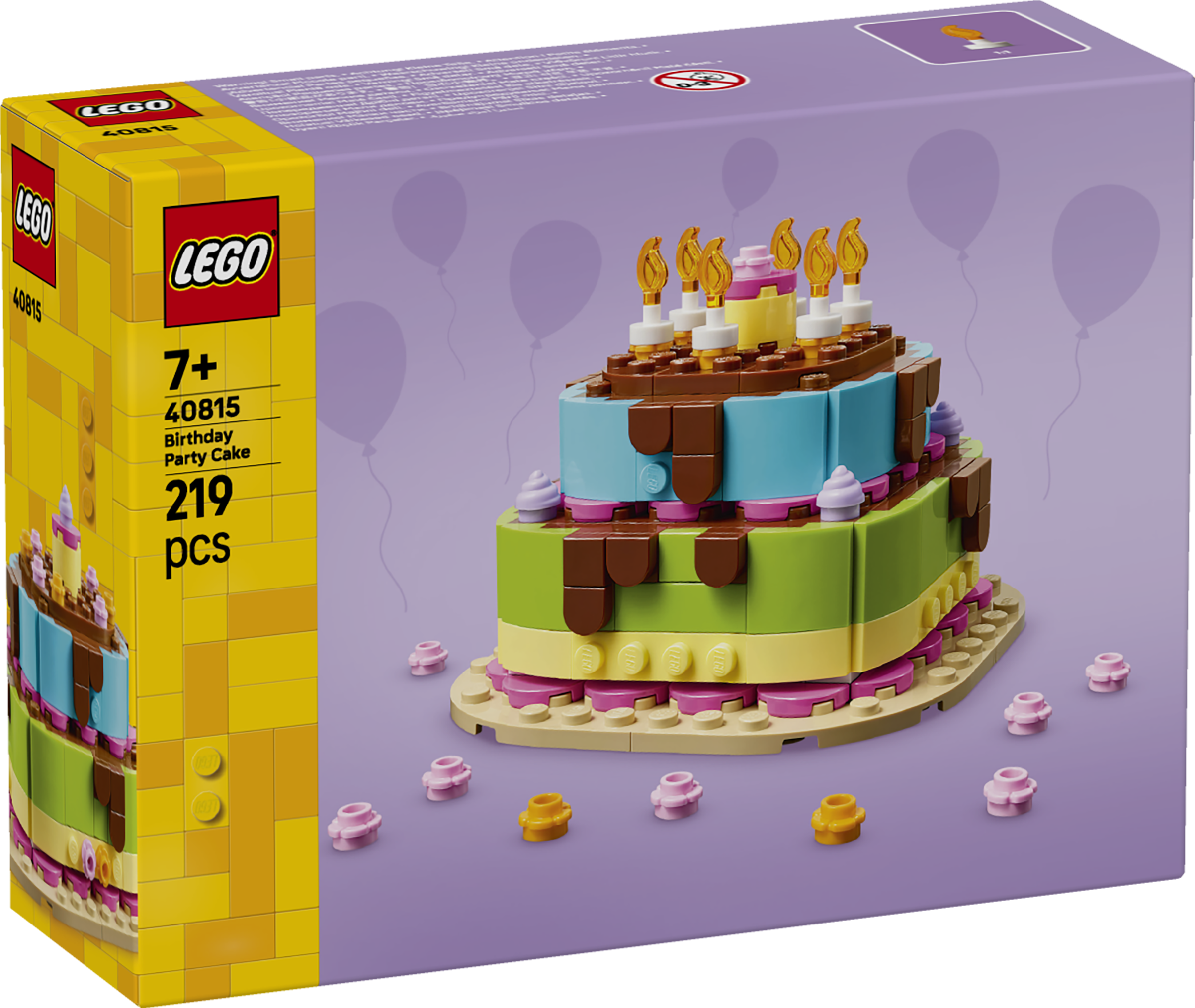 Födelsedagstårta LEGO® Iconic (40815)