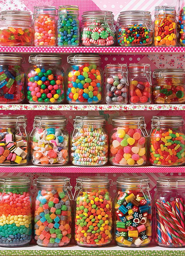 Produktbilde 4 for Puslespill Candy Shelf 500 brikker, Cobble Hill
