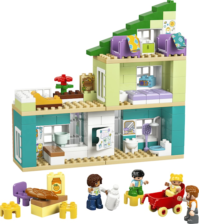 Produktbilde 2 for 3-i-1 Moderne familievilla med figurer LEGO® DUPLO Town (10470)