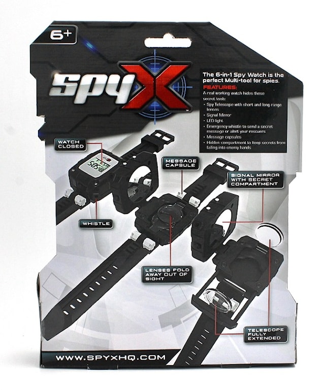 Produktbilde 5 for 6-i-1 Spy-klokke Spy X