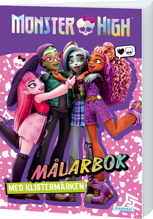 Produktbild 1 för Målarbok Monster High