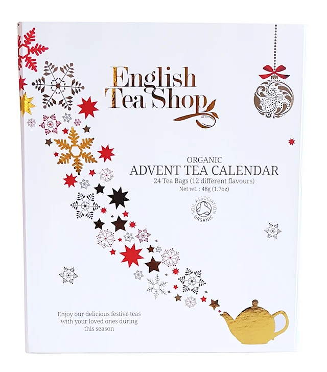 English Tea Shop Adventskalender Traditionell Ekologisk