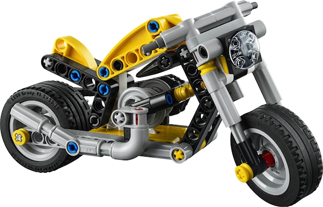 Produktbilde 2 for Gul motorsykkel  LEGO® Technic (42225)