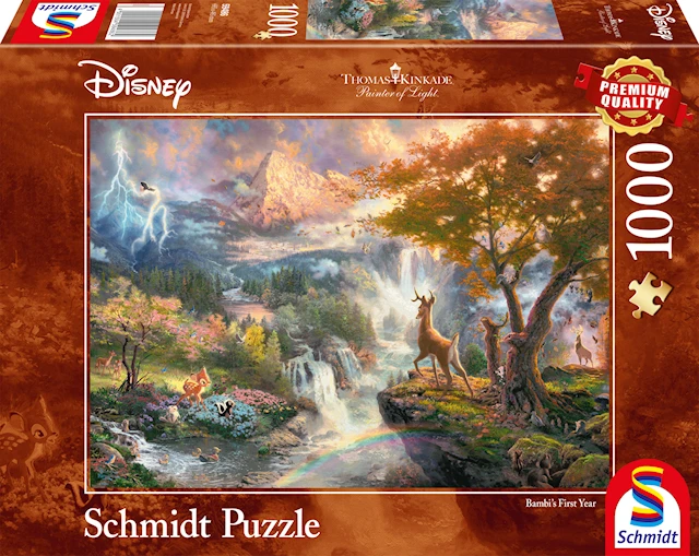 Disney Bambi Thomas Kinkade Palapelit 1000 palaaSchmidt