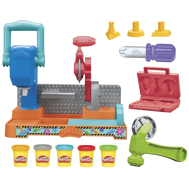 Produktbild 2 för Play-Doh Playset Stamp`n Tool Bench