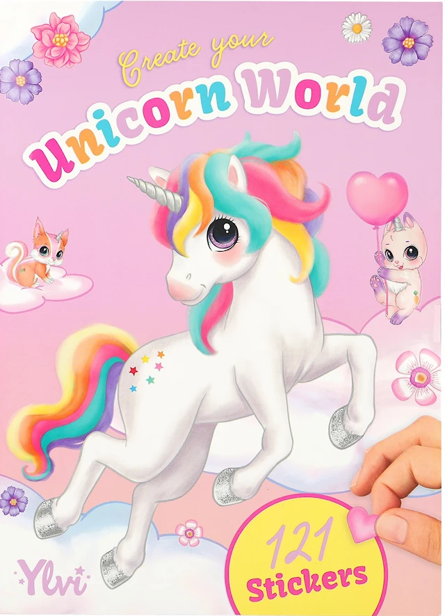 Stickersbok Unicorn Ylvi