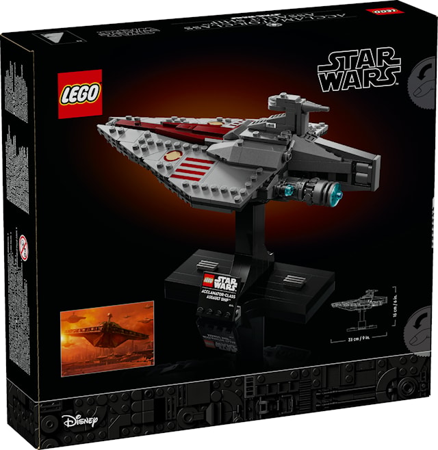 Tuotekuva 3 - Acclamator-luokan hyökkäysalus LEGO® Star Wars™ (75404)