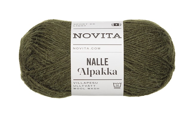 Nalle Alpakka Garn 50g Vitmossa 3211 Adlibris