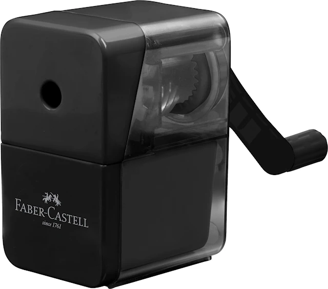 Kynänteroitin pöytämalli Musta Faber Castell