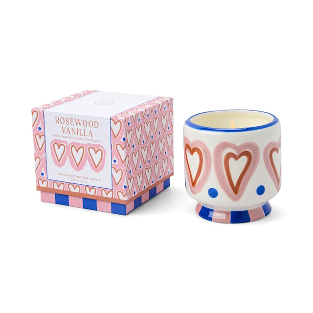 Duftlys Adopo, Hearts - Rosewood Vanilla