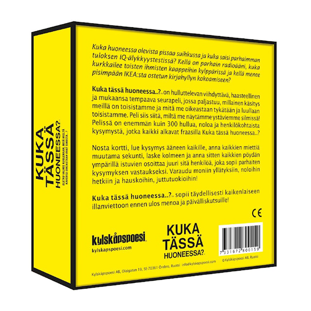 Tuotekuva 2 - Kuka Tässä Huoneessa (FI)