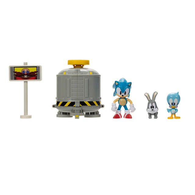 Sonic the Hedgehog Diorama Playset Level Clear