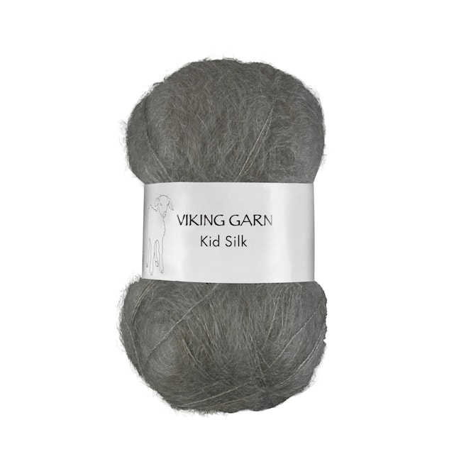 Kid- Silk Lanka Silk Mohair 25 g Utuinen vihreä 336 Viking Garn