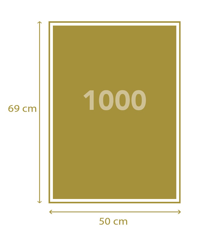 Produktbilde 5 for Bibliodame Puslespill 1000 brikker Clementoni