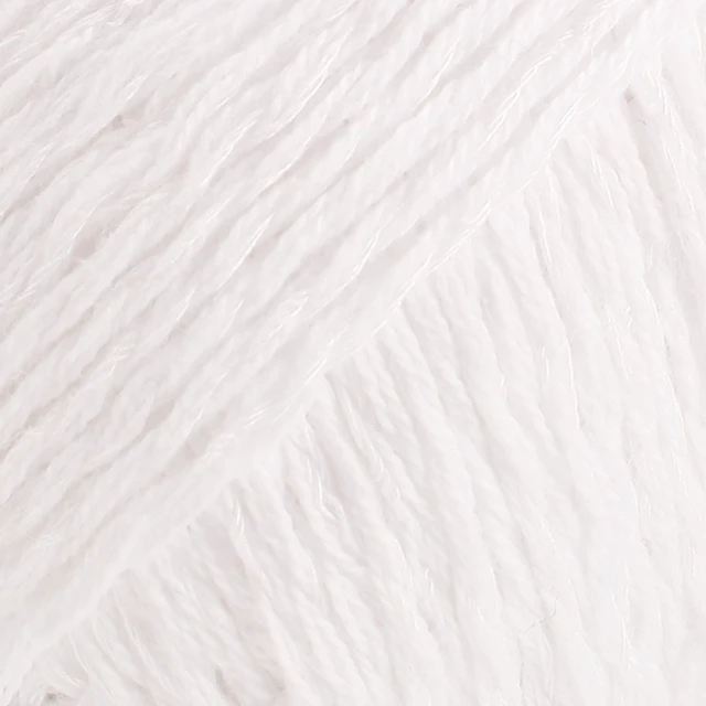Belle Uni Colour Lanka Puuvillasekoitus 50 g White 01 Drops