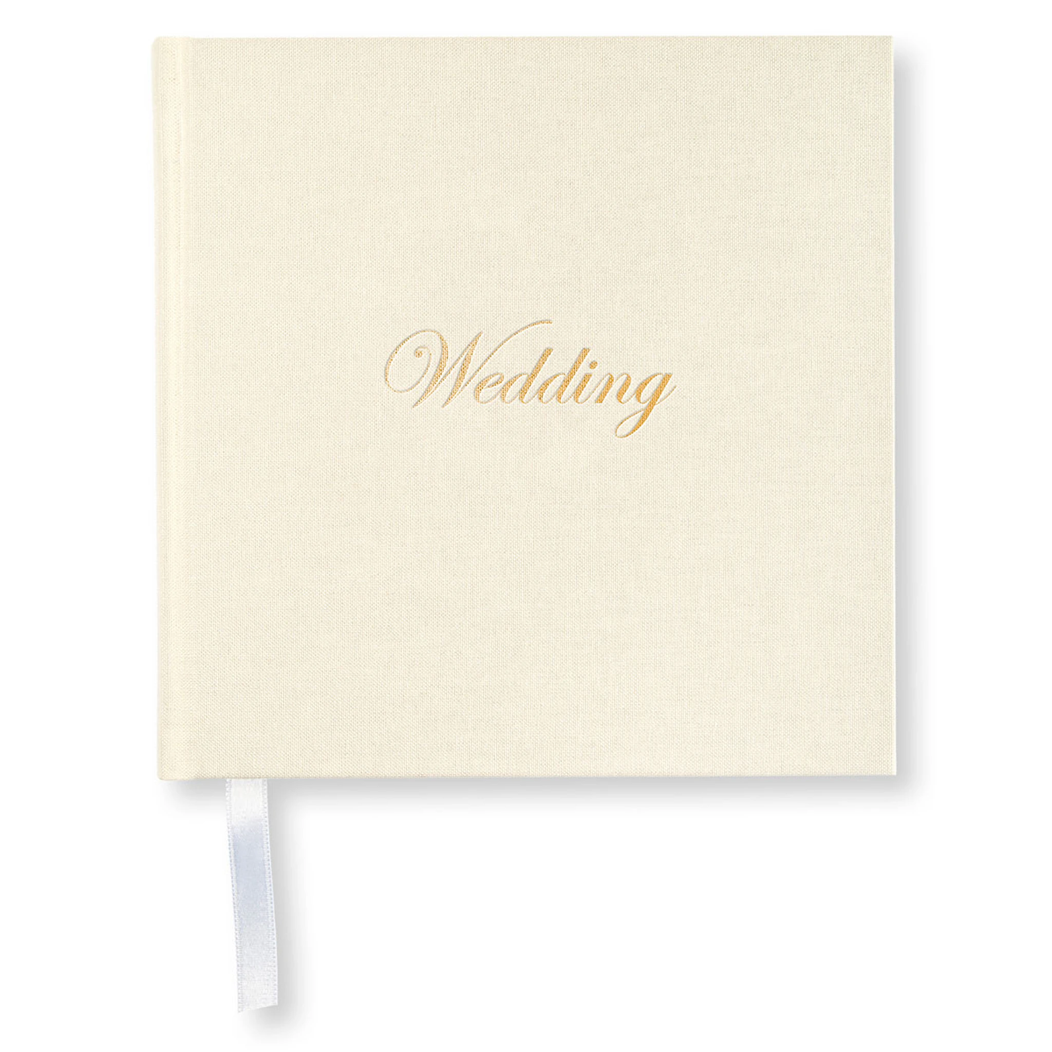 Produktbild för Bröllopsgästbok 185 x 185 Off White Paperstyle