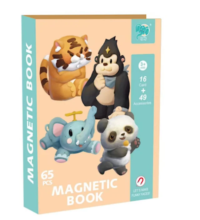 Magnetbok Djungelvärd