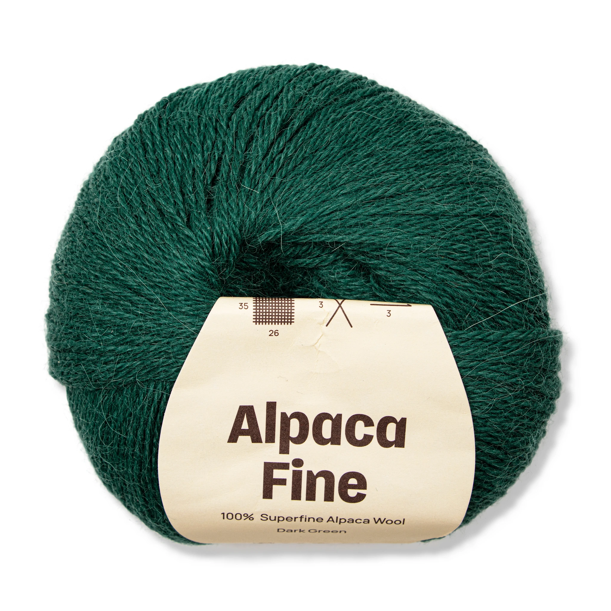 Tuotekuva ille Alpaca Fine 50 g Chestnut brown A207 Adlibris