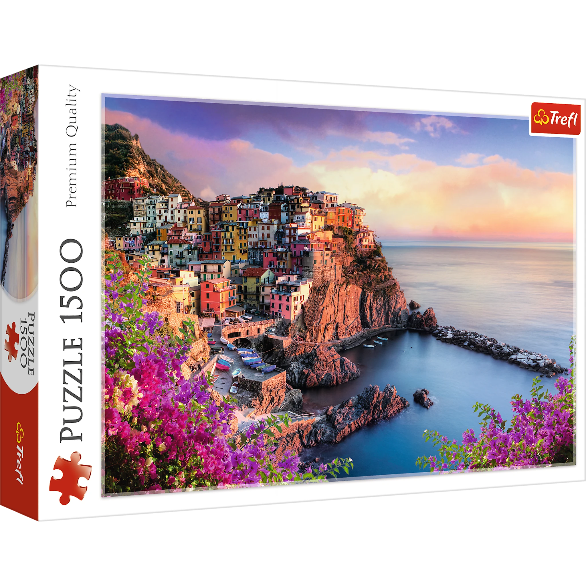 Produktbilde for Puslespill Utsikt over Manarola, 1500 biter, Trefl