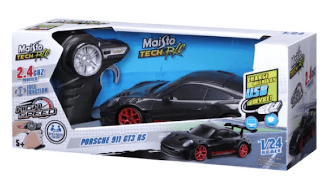 Tuotekuva 3 - Premium RC Radio-ohjattava Porsche 911 GT3 RS 2.4Ghz 1:24 Maisto