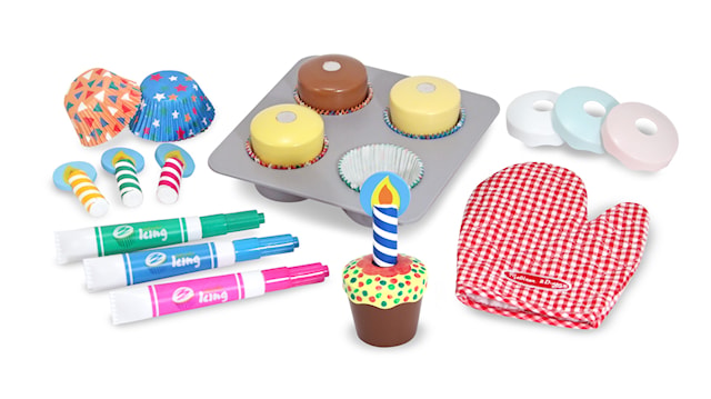 Produktbilde 1 for Wooden Cupcake Set Melissa & Doug