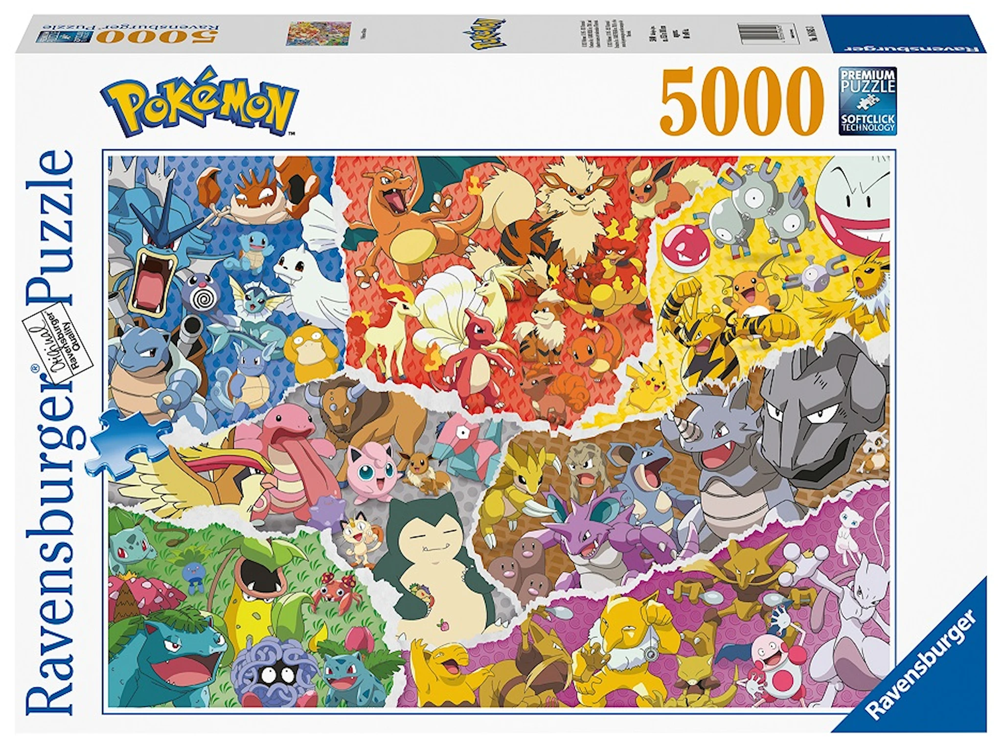 Produktbild för Pokémon Allstars Pussel 5000 bitar