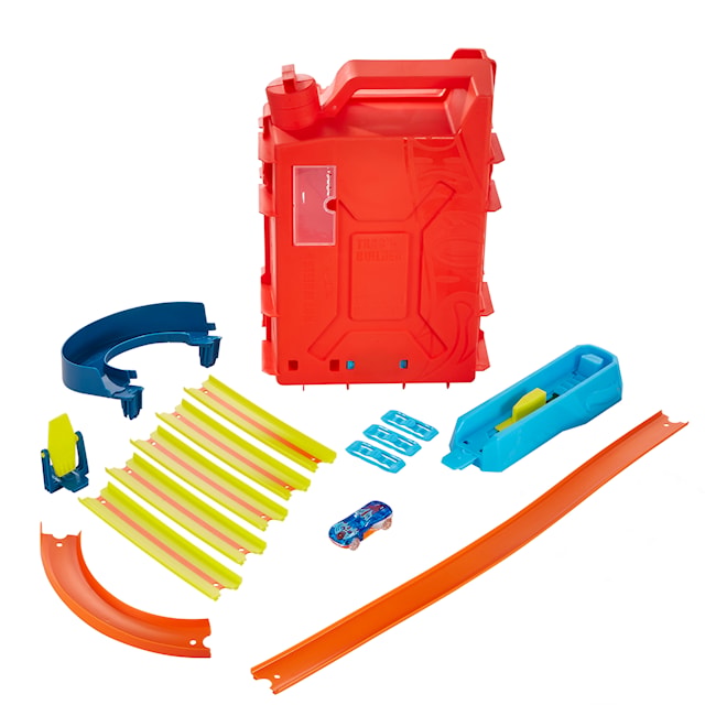 Produktbild 3 för Hot Wheels TrackBuilder Stunt Bensindunk