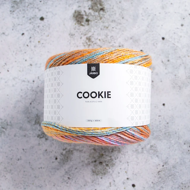 Cookie garn akryl 200g Lozenge (46226)  Järbo