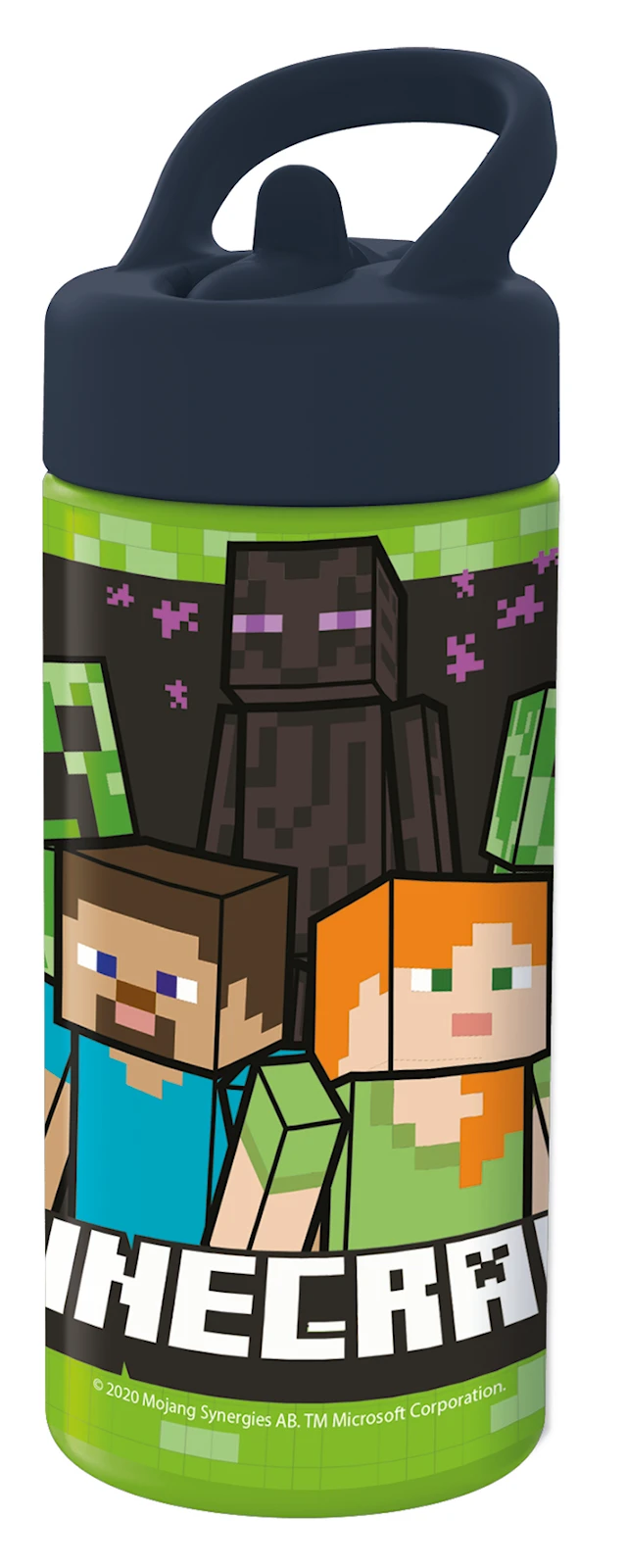 Minecraft-vesipullo 410 ml